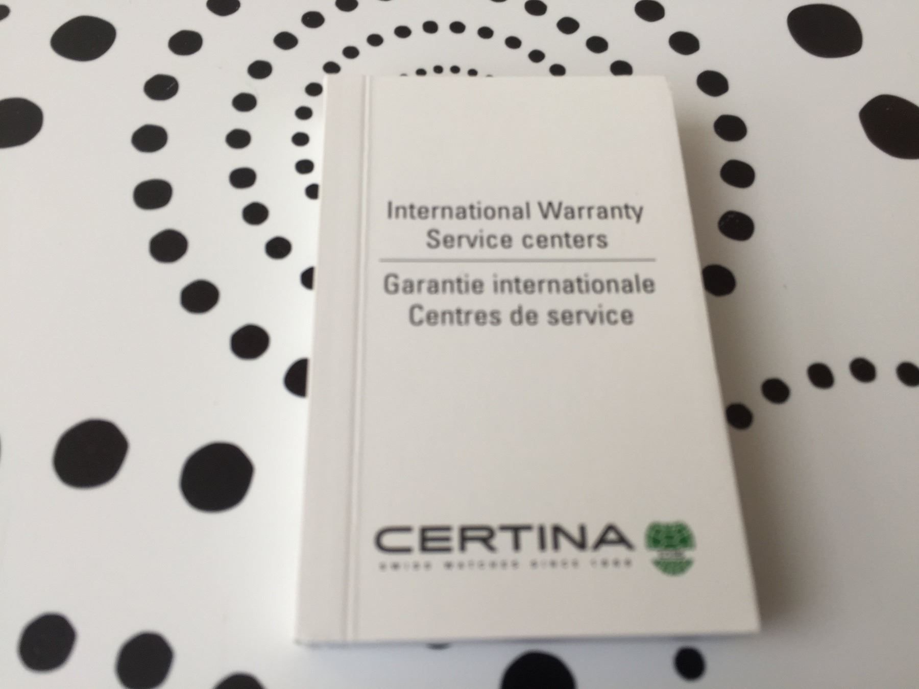 Certina Documenti: CERTINA ORIGINAL - BOOKLET - WATCH - UHR – Nuovo (secondo la descrizione) da Epalinges venduto da dream-watch
