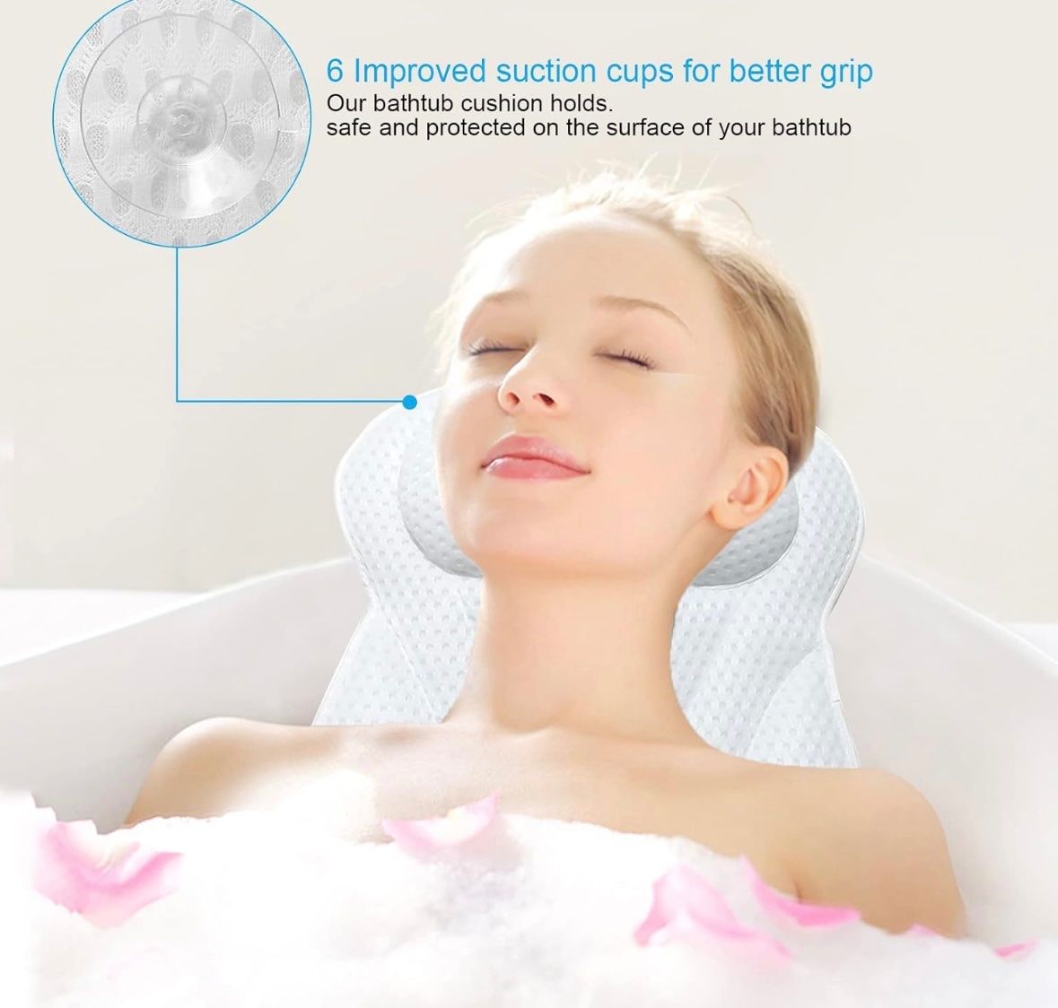 Cuscini: Coussin de bain ergonomie à ventouses neuf – Usato da giffers venduto da sev_c9x9 4