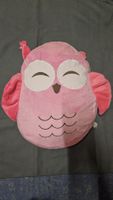 Süsses Eulen Kissen, Dekokissen, Kuschelkissen, Top Zustand