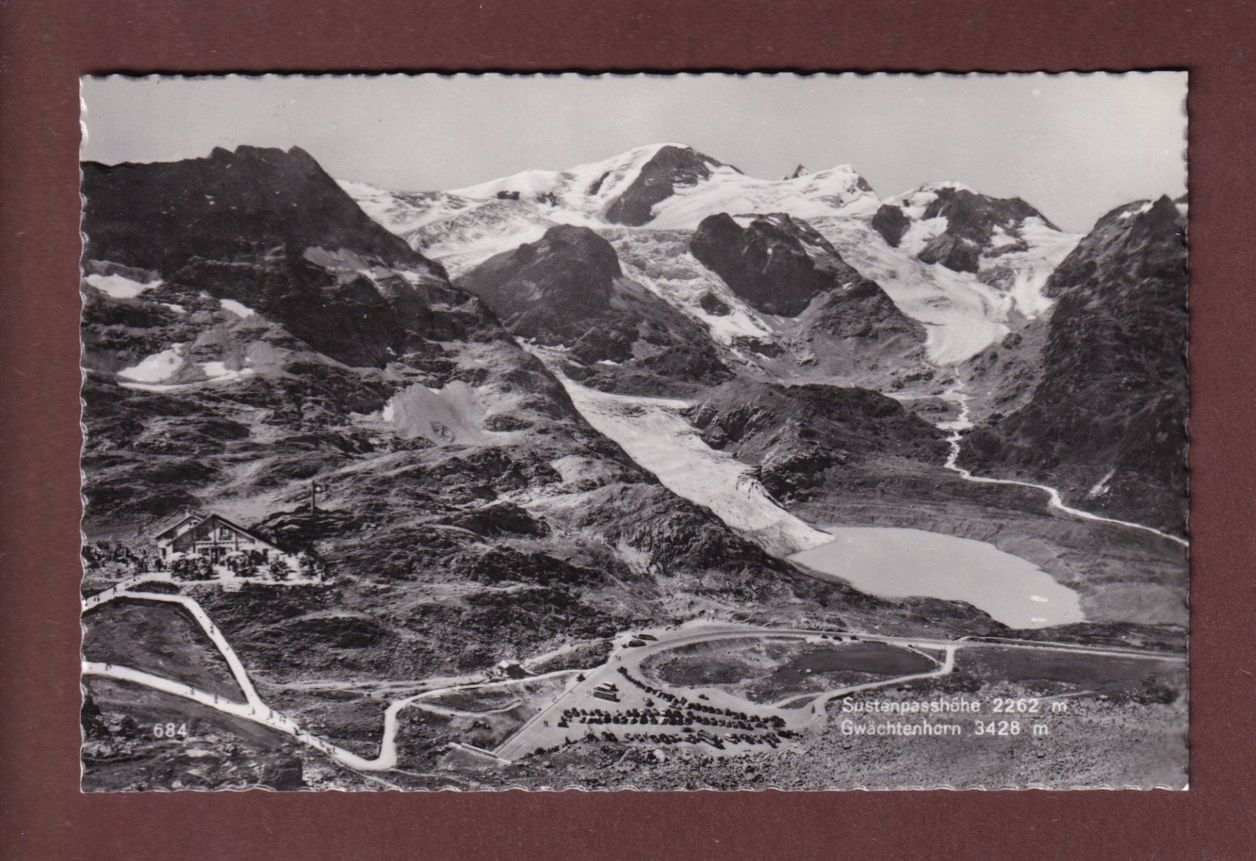 Cartoline postali: SUSTENPASSHÖHE - Gwächtenhorn – Usato da Pully venduto da nicecards-shop