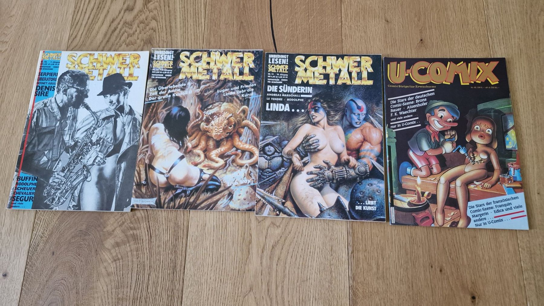 Fumetti: 4 Schwermetall, U Comix – Usato da Haag (Rheintal) venduto da tw01