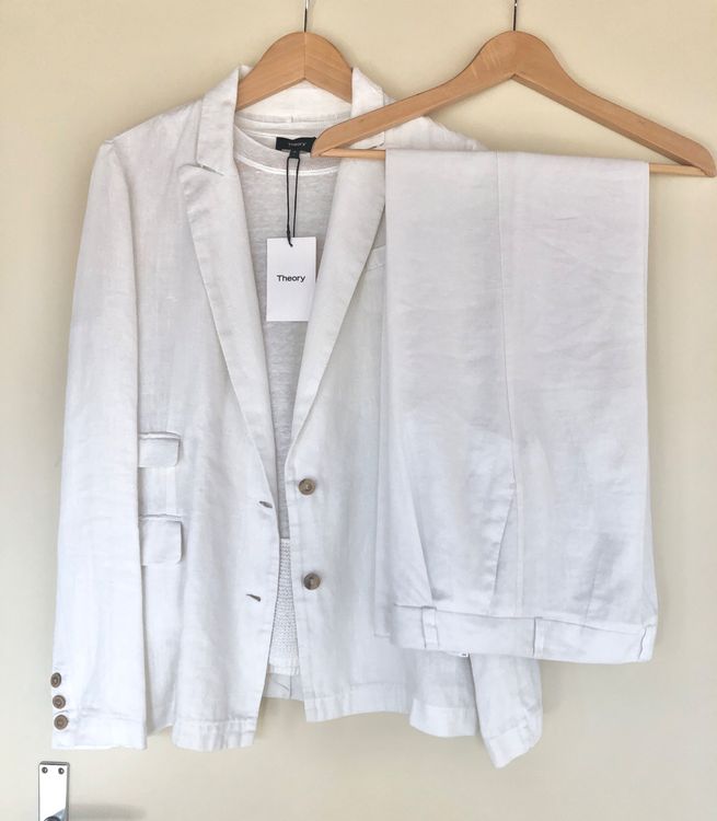 Ensembles & Tailleurs: 2-teiliges Leinenset Blazer Hose Zyga M&S – D'occasion à Pazzallo par hibikama 2