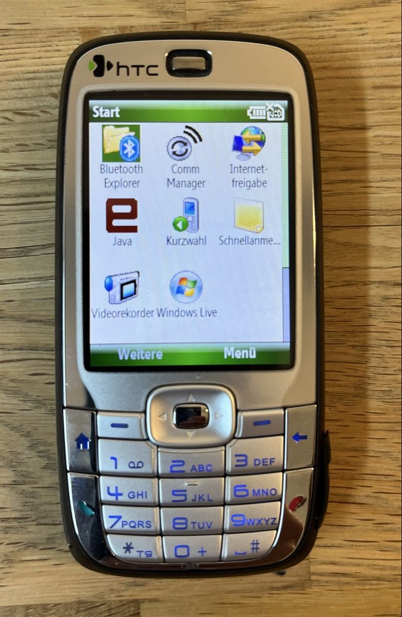 HTC Handys / Smartphones: HTC S710 Handy mit Tastatur – Gebraucht aus Bösingen von Mike2058blau 8