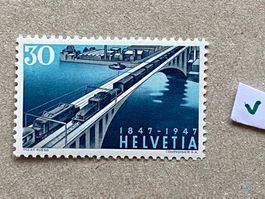 280, postfrisch, leichte Druckverschiebung