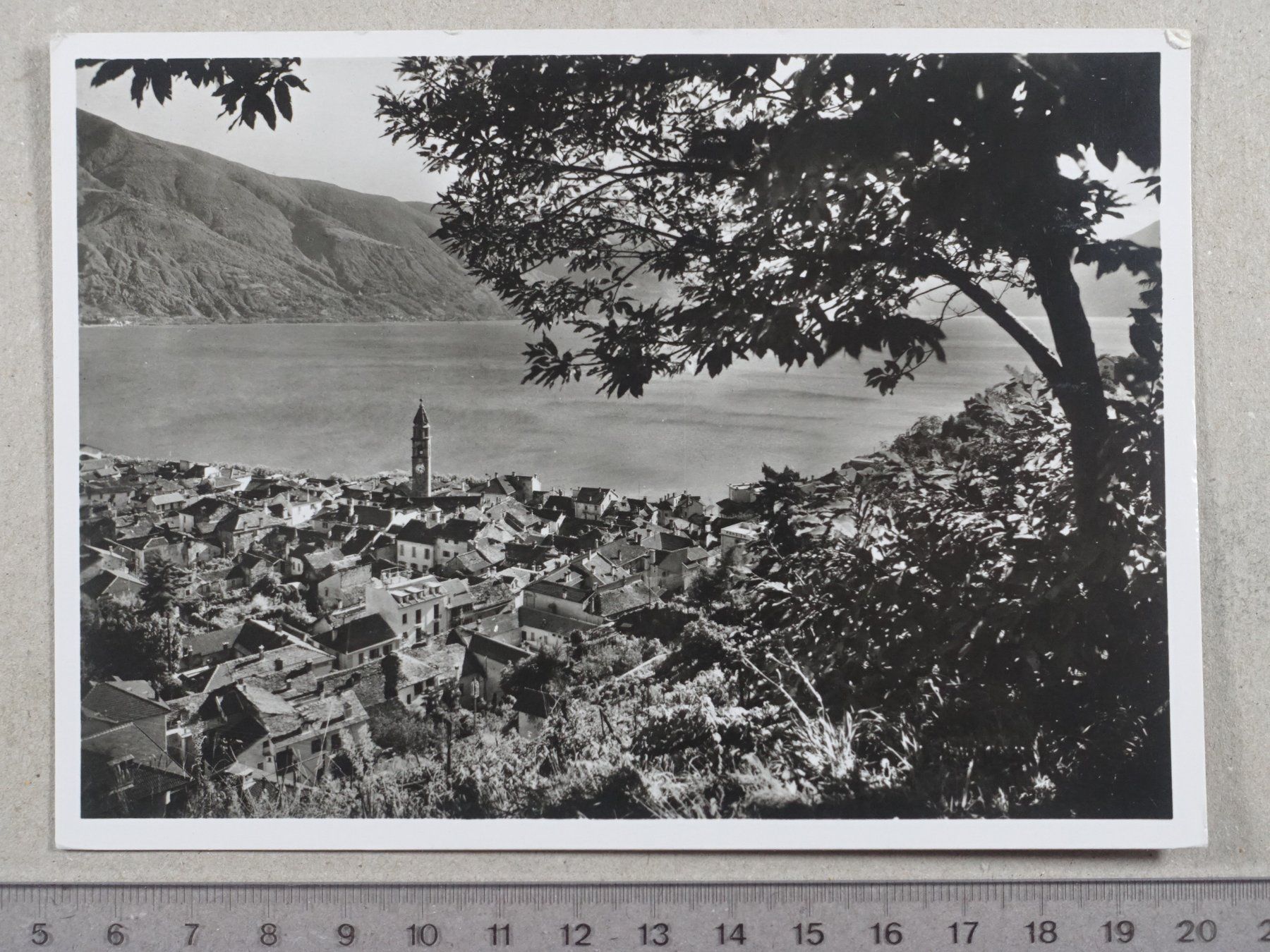Cartoline postali: Ascona, 1953 – Usato da Lenzburg venduto da fh1