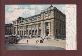 GENEVE - Hôtel des Postes - Tram - 1904