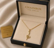 Gold 333 Halsschmuck Anhänger mit Kette s925