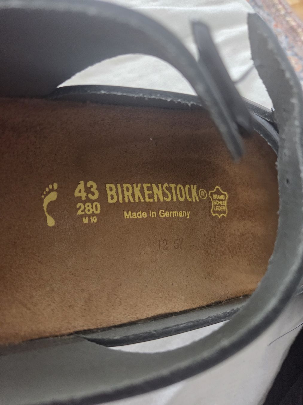 Birkenstock Scarpe da uomo: Birkenstock "Athen" 43 – Nuovo e nell'imballaggio originale da Morges venduto da Elpastecos 4
