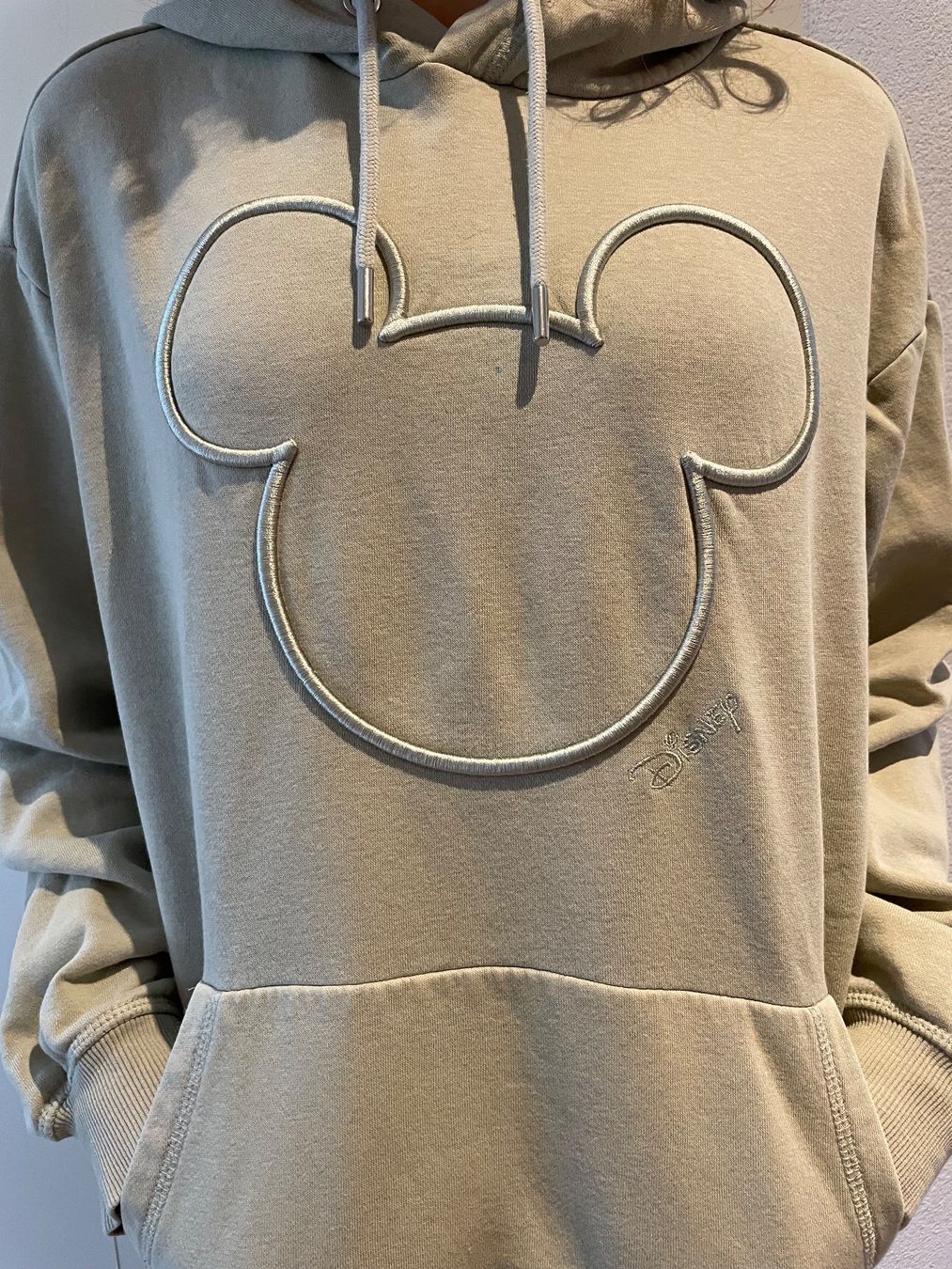 H&M Maglioni & Felpe: grau-grüner Hoodie – Usato da Fribourg venduto da Bonscott18 2