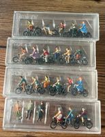Preiser H0 (1:87) Figuren-Set – Velofahrer & Passanten