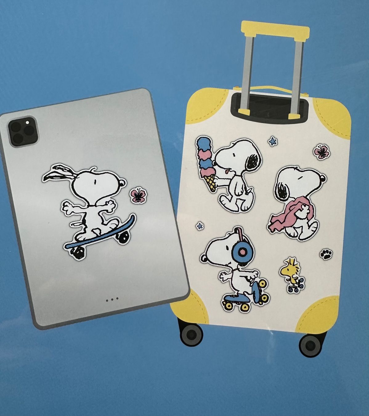 Sticker: Grosse Snoopy Sticker lizenziert – Nuovo (secondo la descrizione) da Meilen venduto da Art-Friend 2