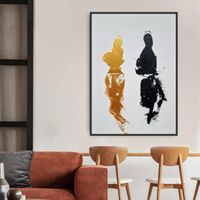 3x Handgemalene Bilder 70x50 on canvas