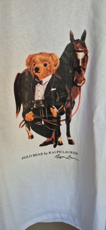 T-Shirt Polo Ralph Lauren Polo Bear weiss Grösse M neu