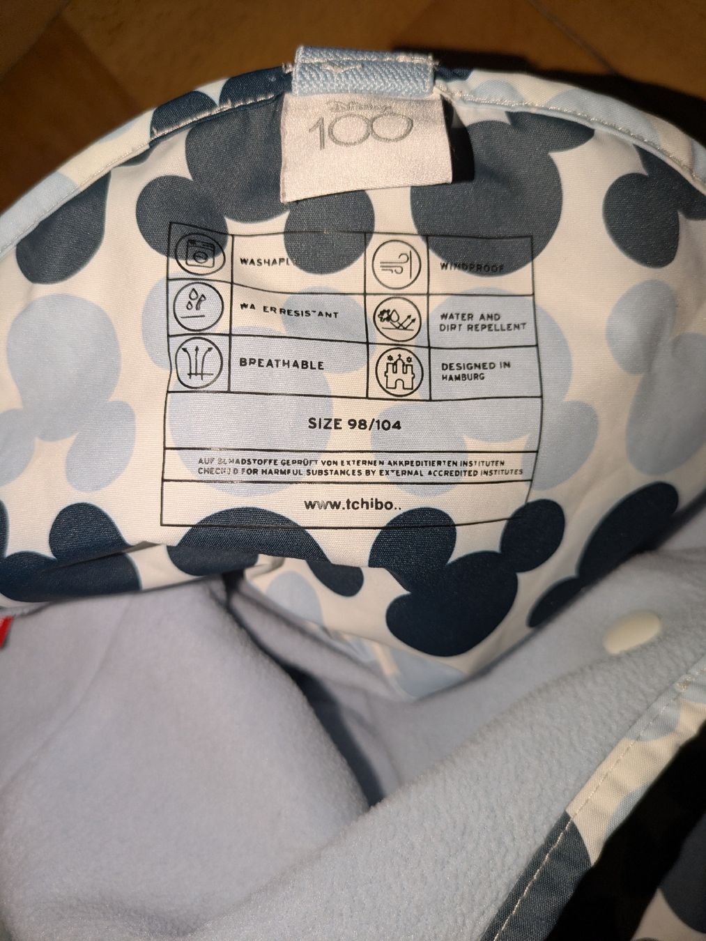 Tchibo Pantaloni: Kinder Thermo-Regenhose, Gr.98/104 – Usato da Winterthur venduto da PMeyja03 3