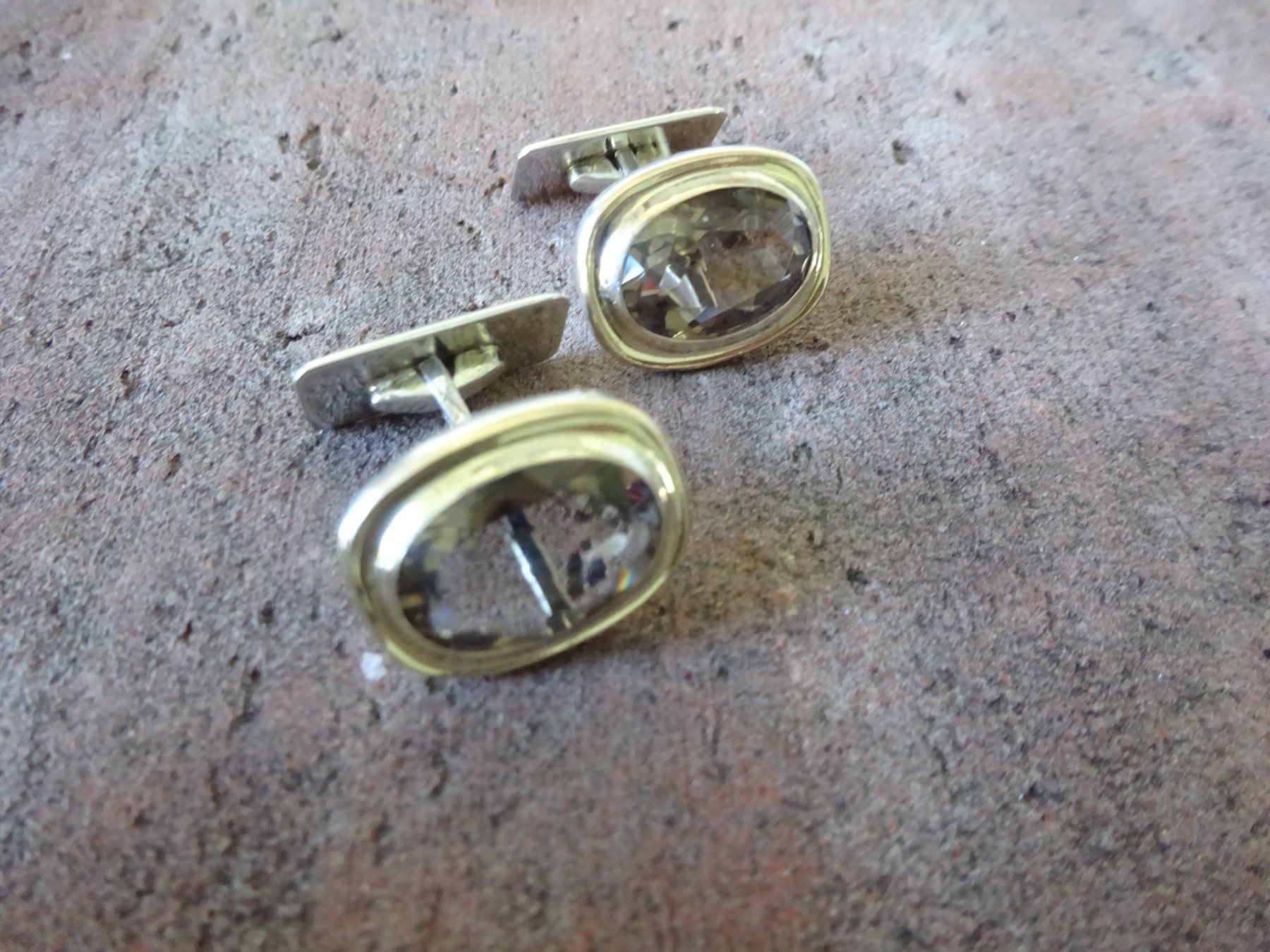 Gemelli: Art Déco Manschettenknöpfe – Usato da Esslingen venduto da FetteSchnecke 1