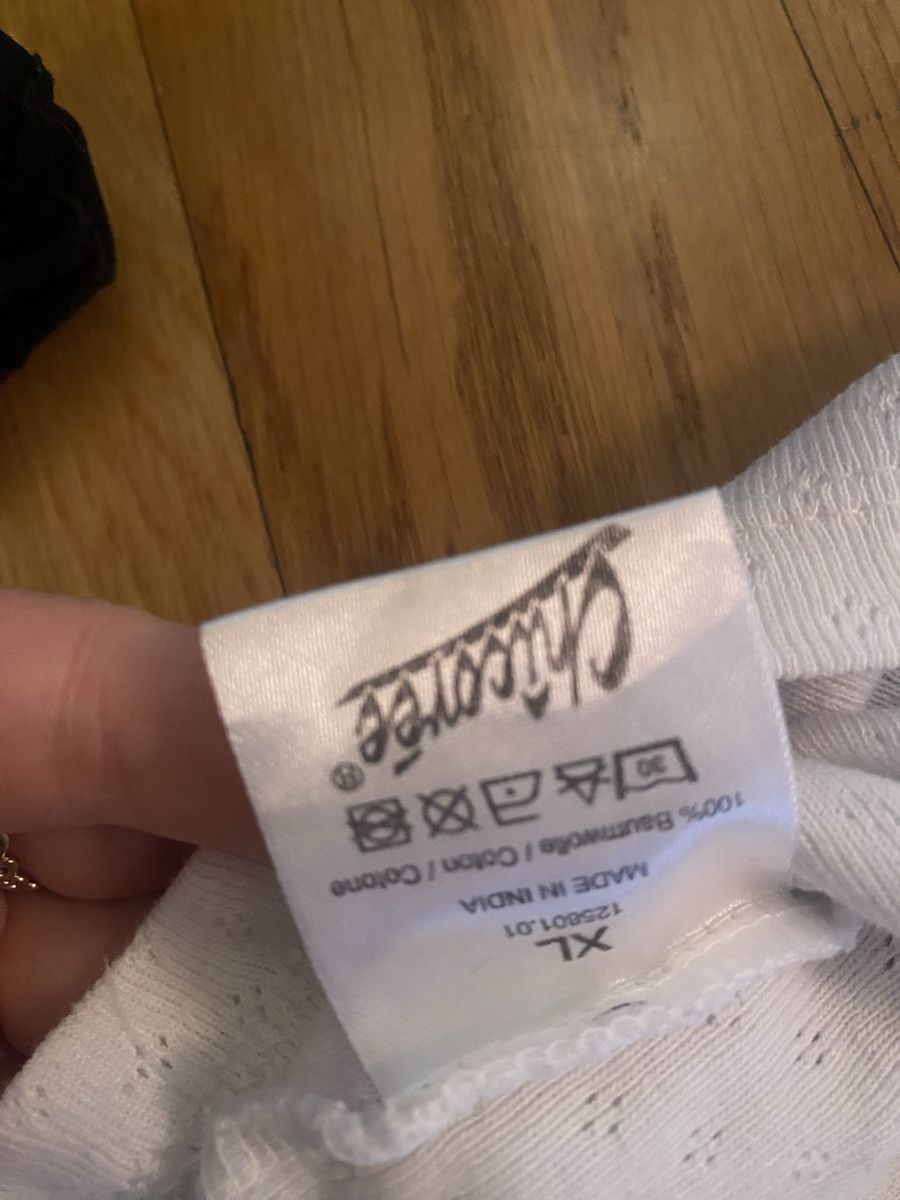 Top: Débardeur Chicorée blanc, dentelle - Taille XL – Usato da Epagny venduto da nie_n5yb 2