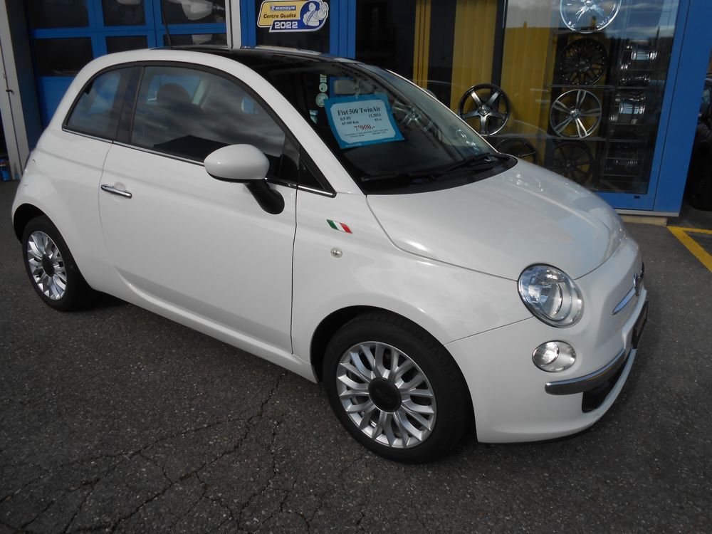 Fiat 500 0.9 TwinAir dès 7900.-