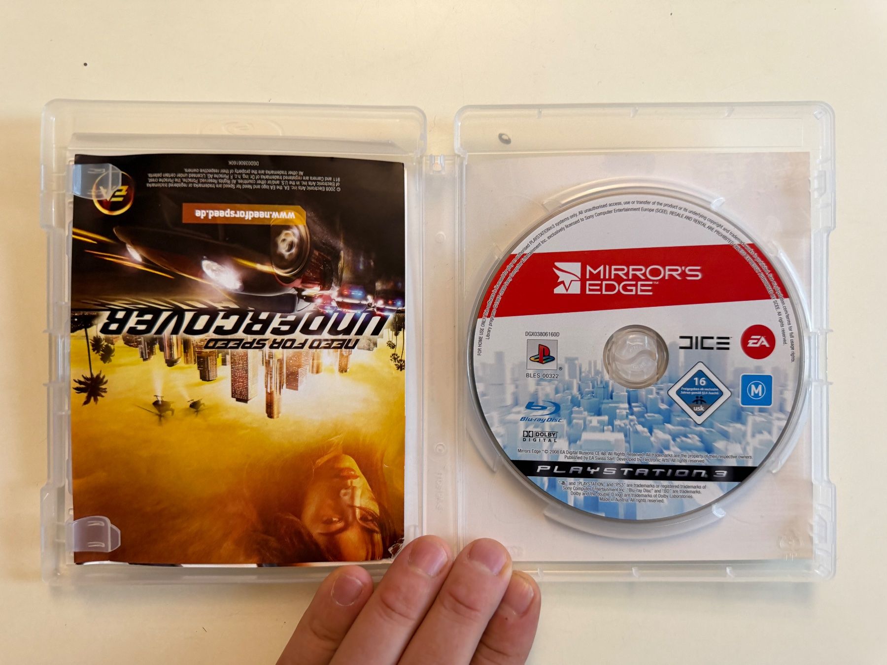 Spiele: PlayStation 3 Game MIRROR’S EDGE PS3 – Gebraucht aus Münsingen von Ganjam 3