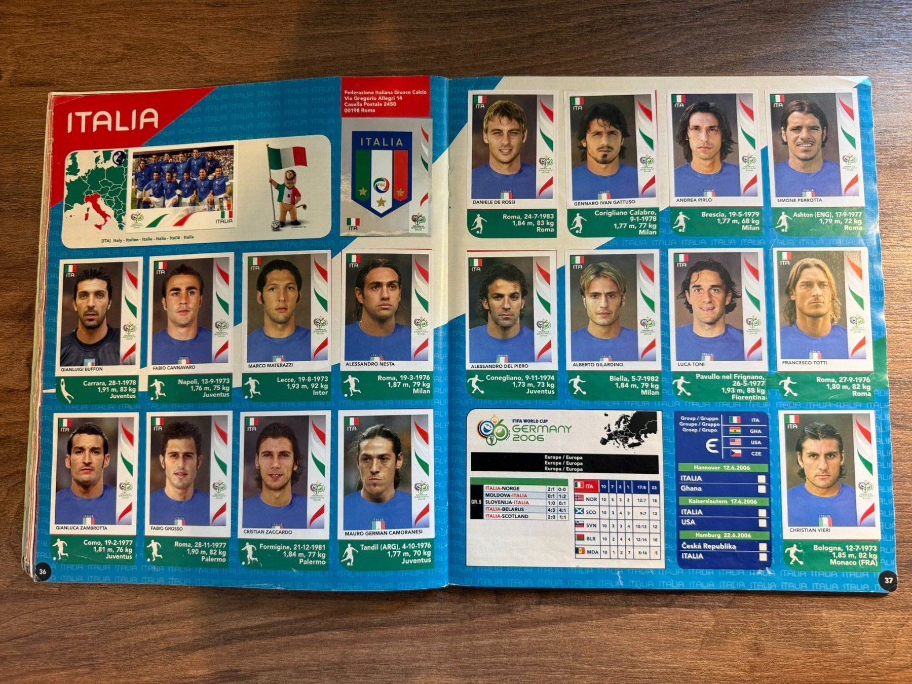 Panini Album: Panini Album WM 2006 - Komplett – Usato da Chiggiogna venduto da TheLegend88 5
