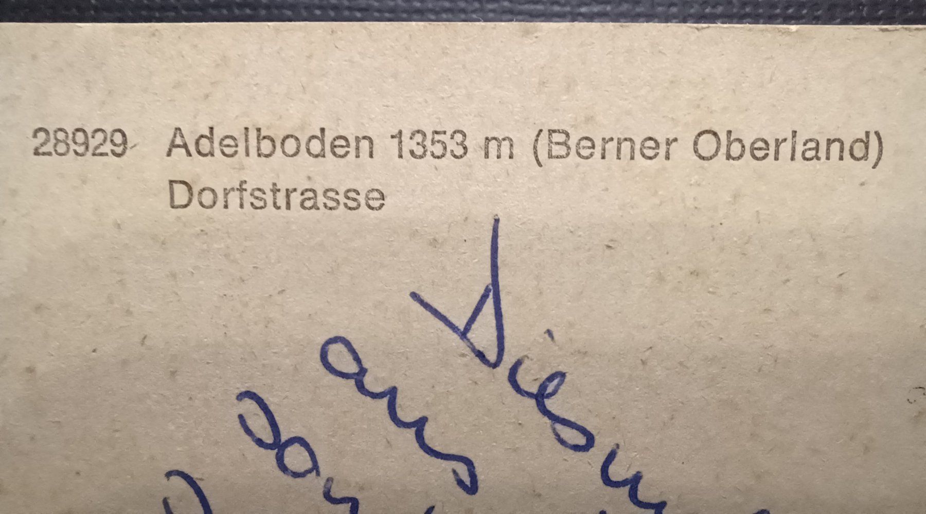 Cartoline postali: Adelboden BE, Dorfstrasse, 1977 – Usato da Aarau Rohr venduto da mgvw 5