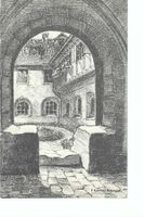 St. Gallen Kreuzgang zu St. Katharinen, F.Gonzenbach