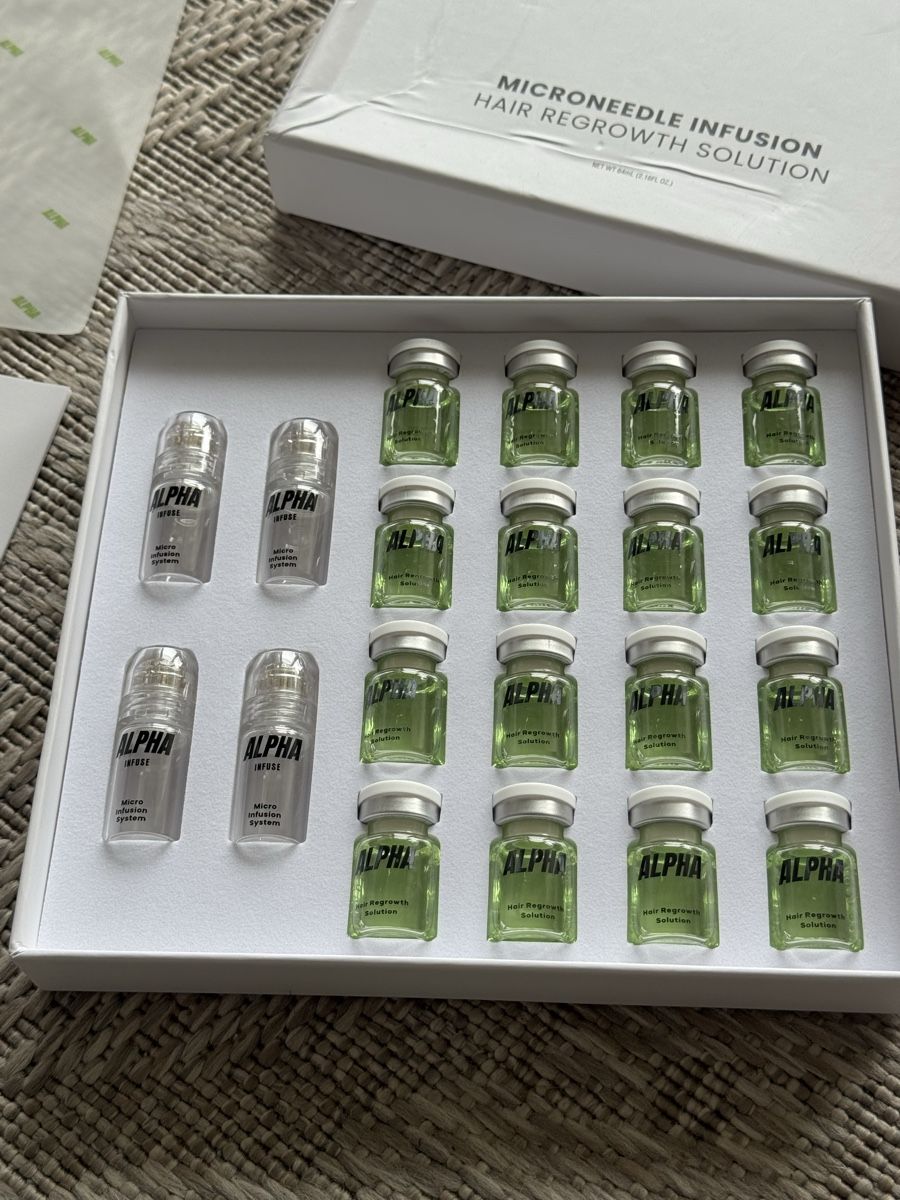 Prodotti per capelli: ALPHA INFUSE Microneedle Hair Regrowth Solution - UNGEÖFFNET – Nuovo e nell'imballaggio originale da Häfelfingen venduto da Lukhelfinger 1