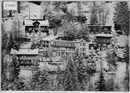 Flugaufnahme Hotel Alpina Braunwald GL