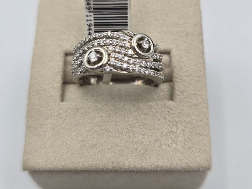 Anelli: Ring Silber 925 Zirkonia Gr. 52 – Nuovo e nell'imballaggio originale da Zug venduto da gold.schmuck