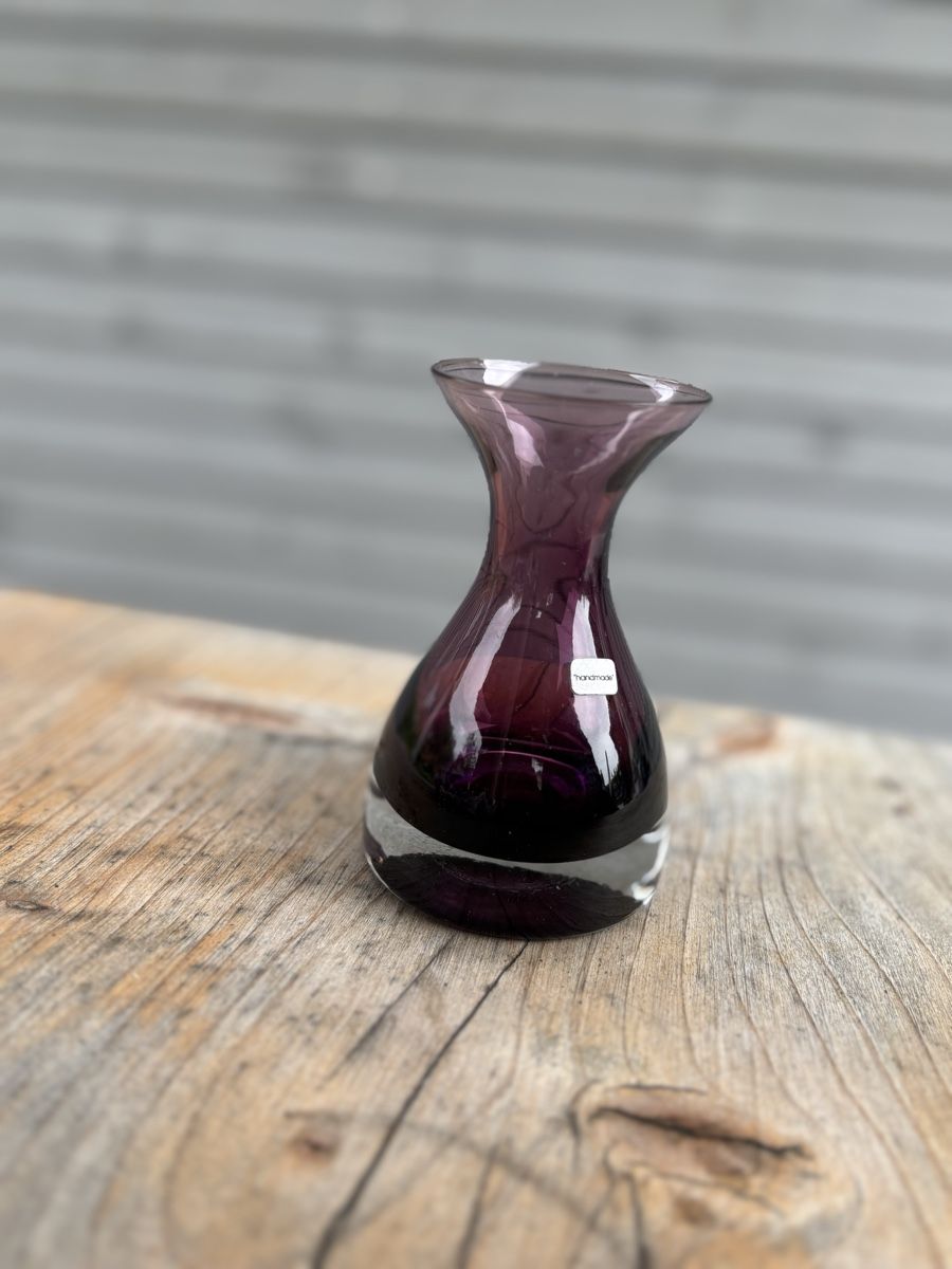 Vasen & Gefässe: Handgefertigte Glasvase  – Gebraucht aus Würenlos von Ashley24