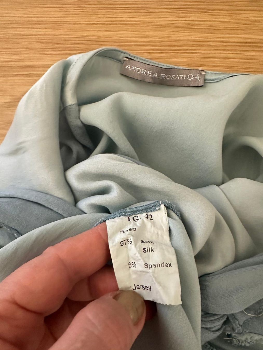 Chemisiers: Lange Seidenbluse von ANDREA ROSATI – D'occasion à Neuhausen par Lechasseur 6