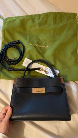 LEE RADZIWILL PETITE DOUBLE BAG - HANDTASCHE - BLACK