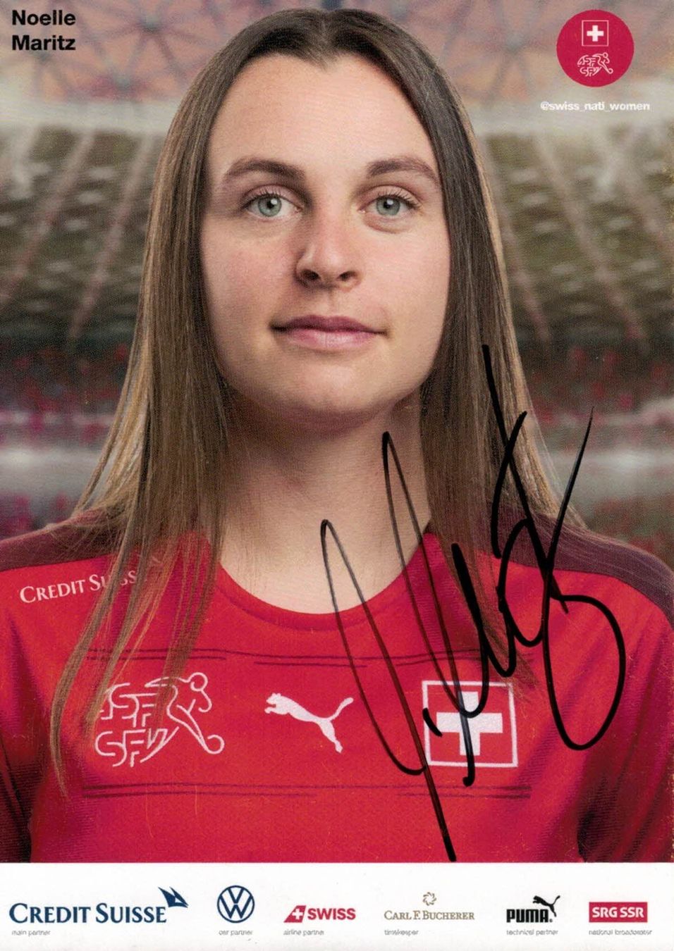 Autogramme: Noelle Maritz Autogramm handsigniert Schweiz 2020 SELTEN – Neu (gemäss Beschreibung) aus Thalwil von JogaB0nito
