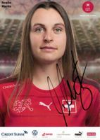 Noelle Maritz Autogramm handsigniert Schweiz 2020 SELTEN