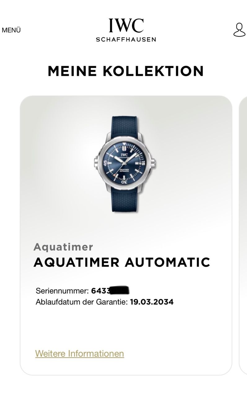IWC Orologi: IWC Aquatimer Automatic Blue 42mm mit Garantie – Nuovo (secondo la descrizione) da Birsfelden venduto da Mynos 2