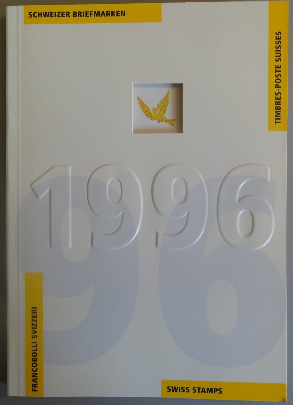 Alle Briefmarken: Jahrbuch Schweizer Briefmarken 1996 der Post, gestempelt – Gebraucht aus Gränichen von Teufenthaler