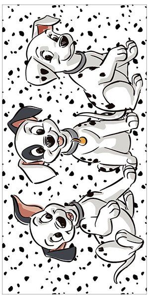 Disney Teli da bagno: Disney 101 Dalmatiner Lucky Patch Hundewelpen – Nuovo e nell'imballaggio originale da Löbau venduto da Krocoworld 1