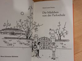 antikes Jugendbuch Die Mädchen von der Parkschule E. Malpass