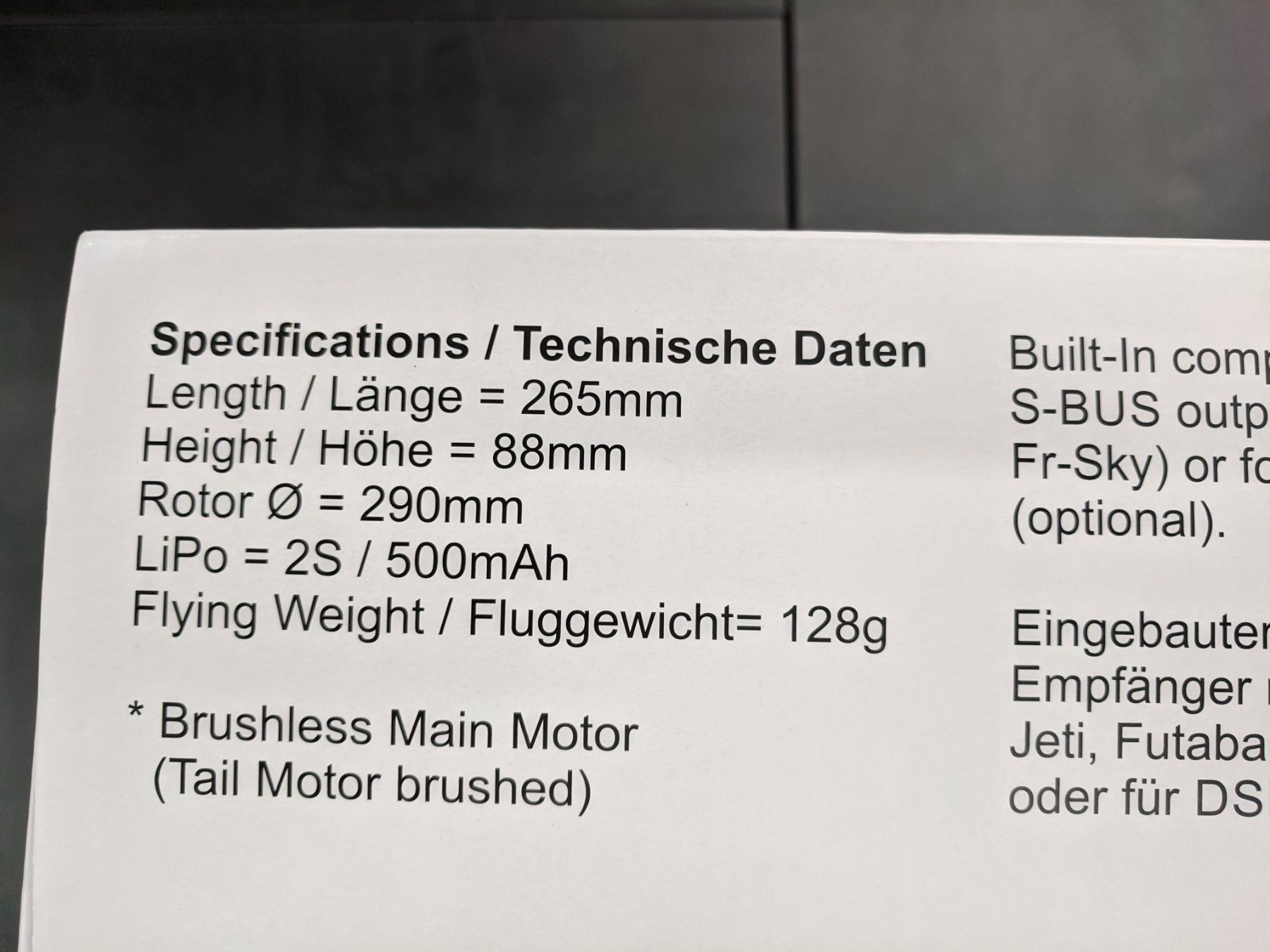 Modellismo RC: FliteZone 120X RC Helikopter – Nuovo (secondo la descrizione) da Uznach venduto da ice-breaker 5