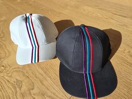 2 Caps, Helvetia.ch, schwarz & weiss