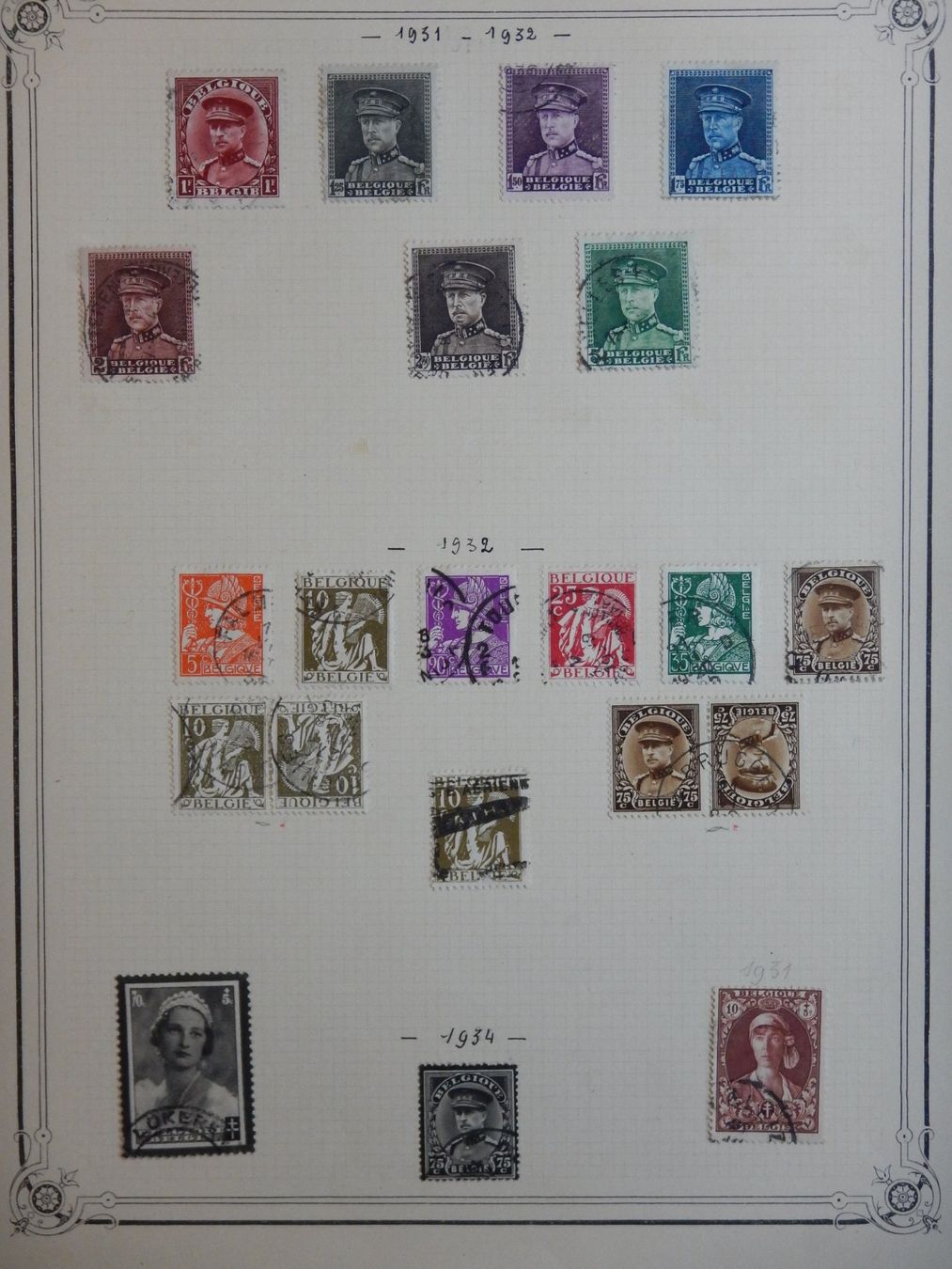 Tutti i francobolli: Belgien Sammlung ab Klassik – Usato da Zürich venduto da Muehlekauf 9