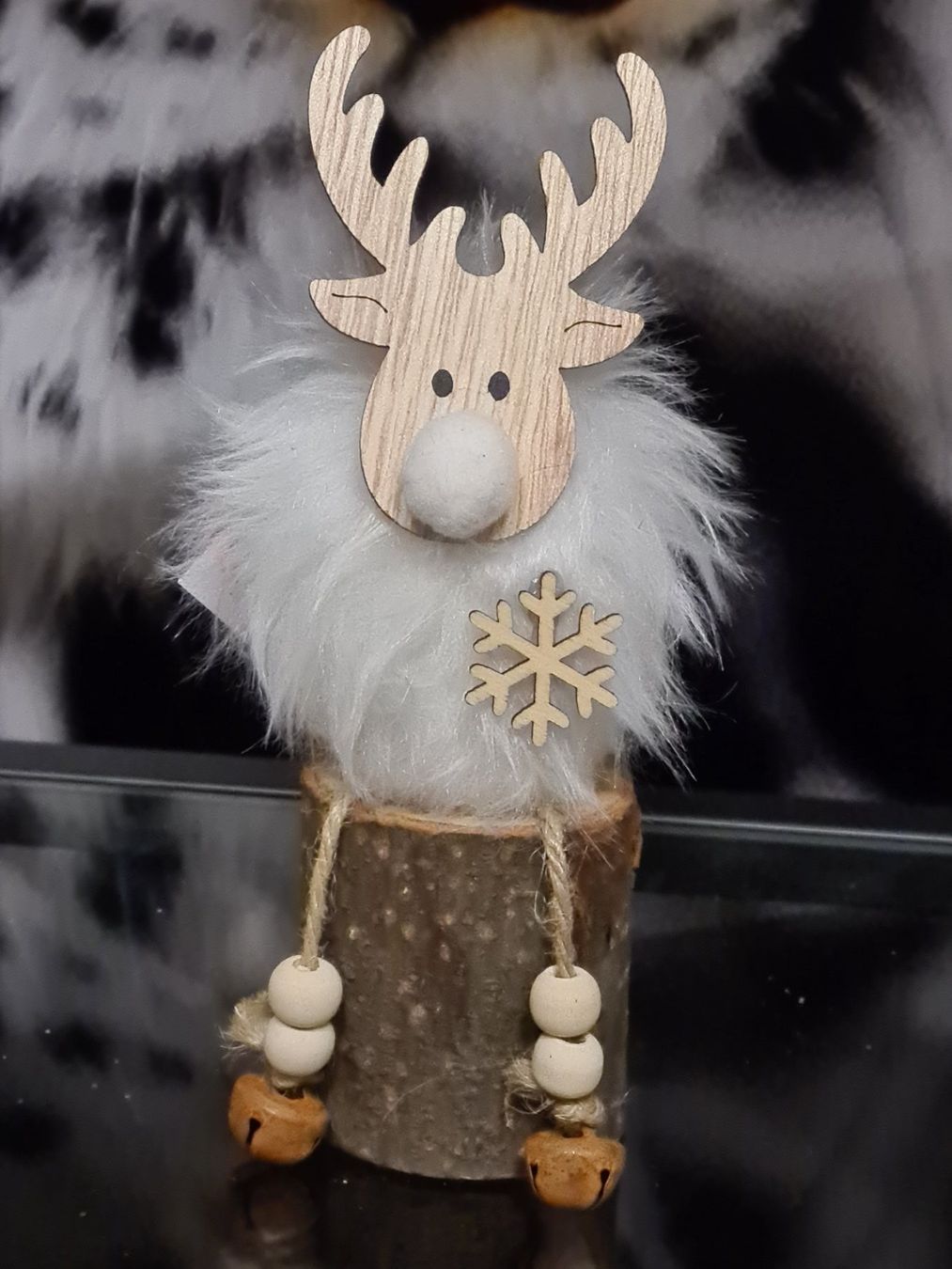 Tutte le decorazioni: Weihnachts Deko Holz /Fell – Nuovo (secondo la descrizione) da Amriswil venduto da kleindeko 1