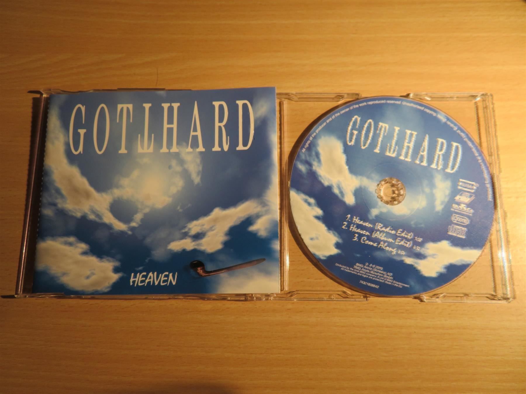 Dischi in vinile: GOTTHARD Heaven 2000 Single Hardrock – Usato da Niederbipp venduto da Onyx32