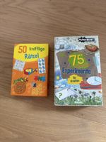 Kartensets 50 Rätsel und 75 Experimente gebraucht