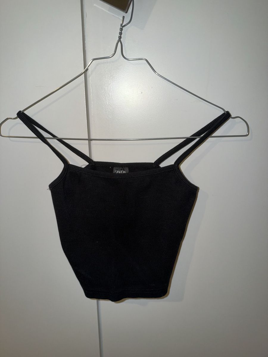 Zara Top: Zara Crop Top schwarz – Nuovo (secondo la descrizione) da Biel/Bienne venduto da Peeeep10 1