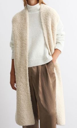 Marc O’Polo /Bouclé-Weste mit Schurwolle / NP 398.00