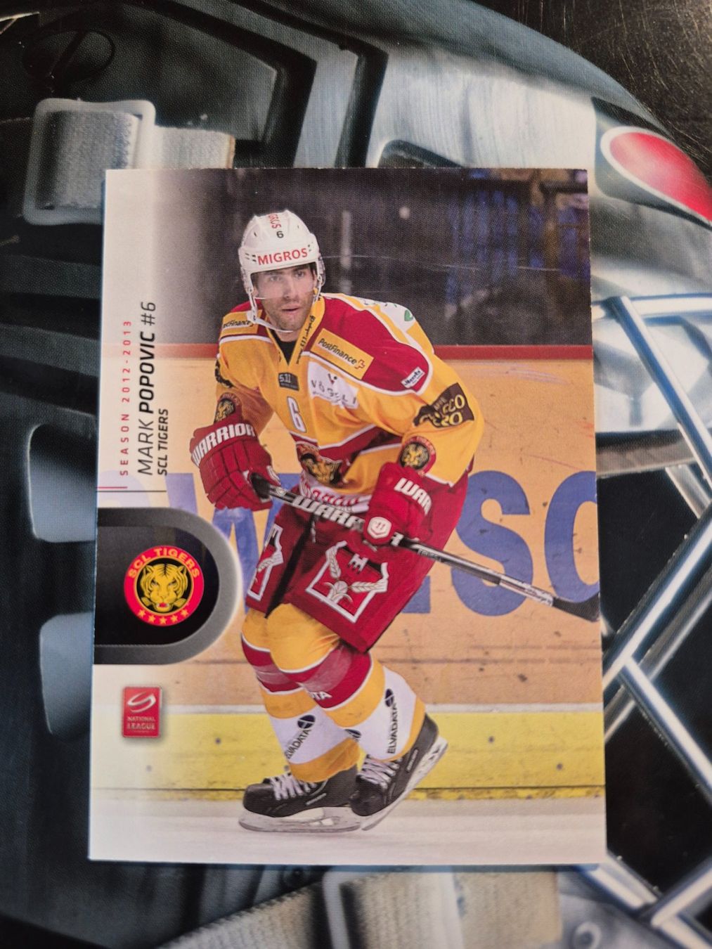 Carte collezionabili: Mark Popovic SCL Tigers 2012/13 – Usato da Treiten venduto da Sauber73
