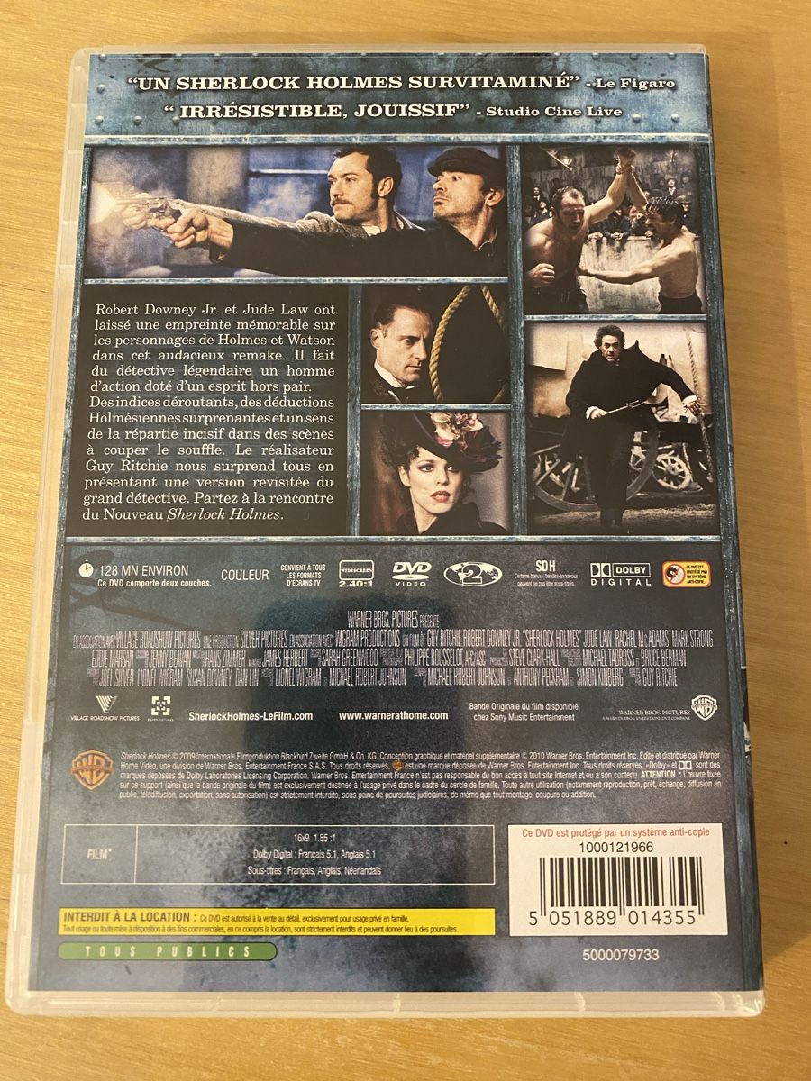 Tutti i DVDs: Sherlock Holmes DVD – Usato da Biel/Bienne venduto da mymou12 1