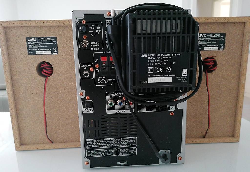 Sistemi audio & multimediali: JVC Micro Stereo UX -G 60  – Usato da Agno venduto da Tonygre 1