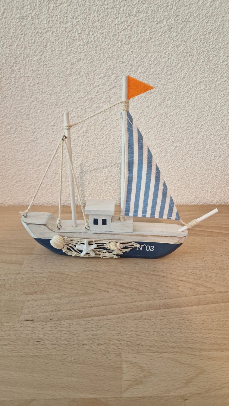 Tutte le decorazioni: Segelschiff holz – Nuovo (secondo la descrizione) da Winterthur venduto da Eri_fu