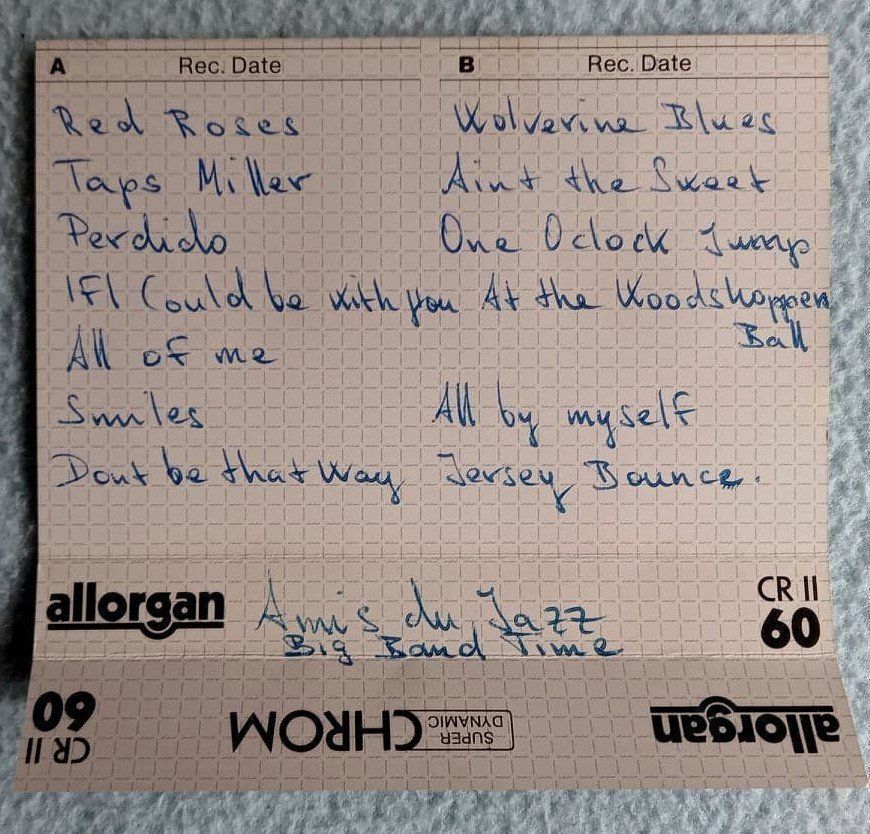 Musicassette: ALLORGAN CR-XII 60 - cassette – Usato da Le Locle venduto da borgespatricia 4